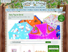 Tablet Screenshot of fairiesandfriends.co.uk